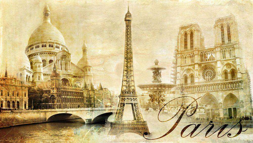 

Фотообои Walldeco Эйфелева башня и дворцы Парижа №0142 Волокно