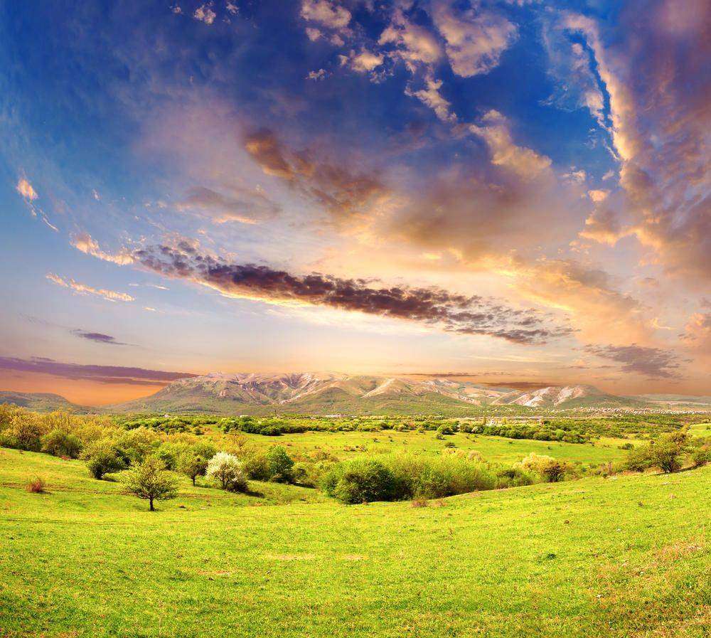

Фотообои Walldeco Закатное небо №0496 Волокно