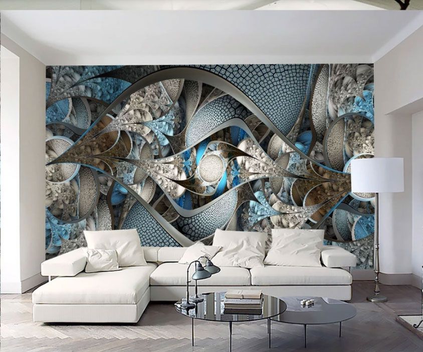 

Фотообои Walldeco Арт-узор: мозаика №dec-2113 Базальт