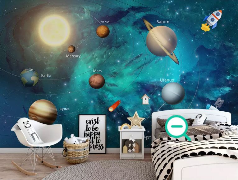 

Фотообои Walldeco В космическом пространстве №dec-1358 Волокно