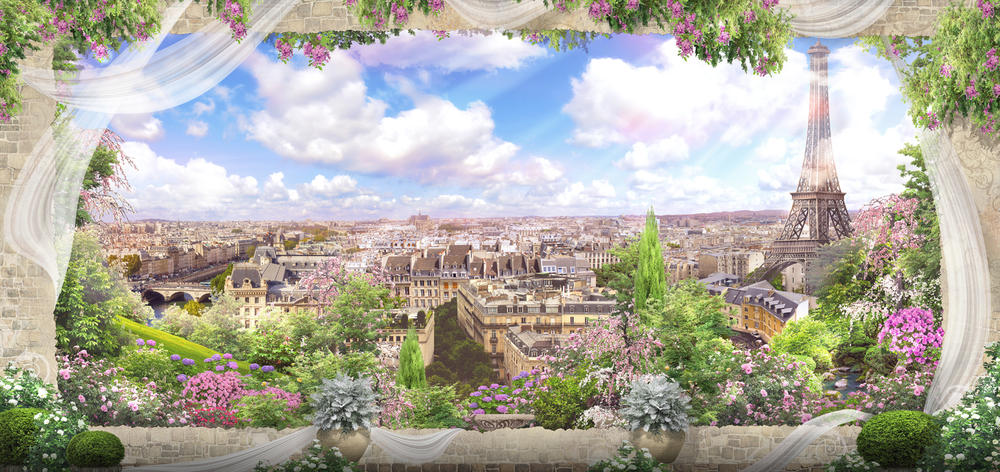 

Фотообои Walldeco Город Париж №30316 Бриз