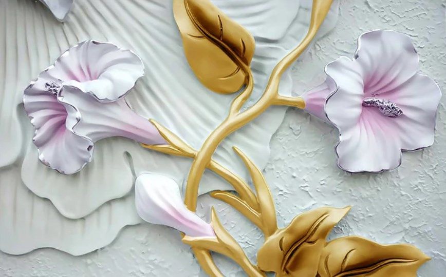 

Фотообои Walldeco Барельеф: колокольчики №dec_3013 Фреска