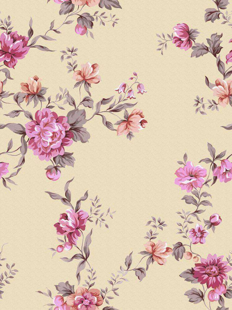 

Фотообои Walldeco Винтажный цветочный узор №3226 Фреска