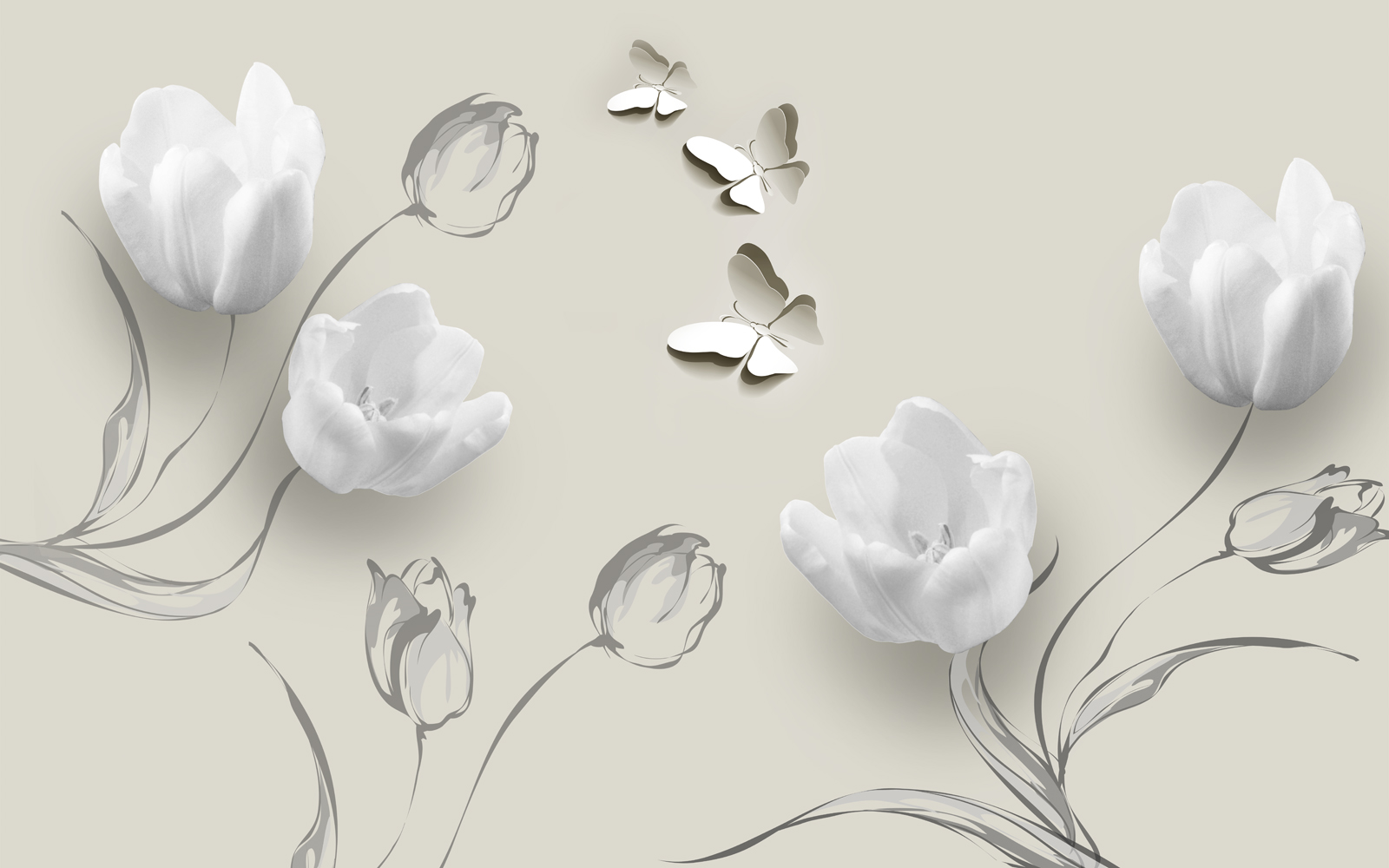 

Фотообои Walldeco Тюльпаны №37765 Бриз
