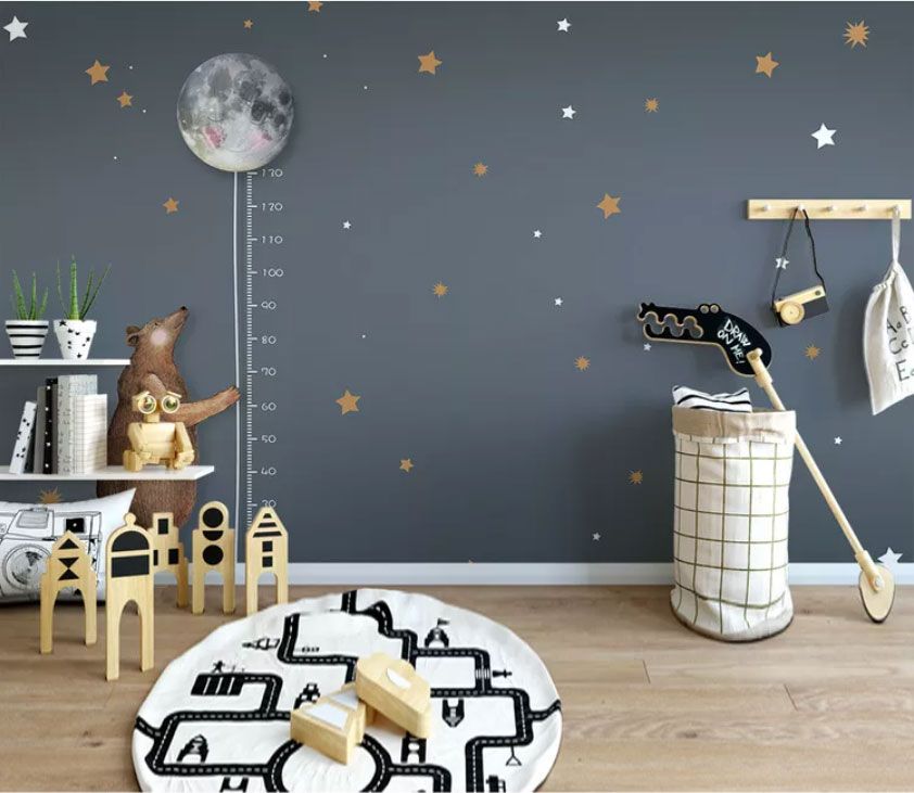 

Фотообои Walldeco Звездное небо №dec-2044 Мелкий песок с блестками