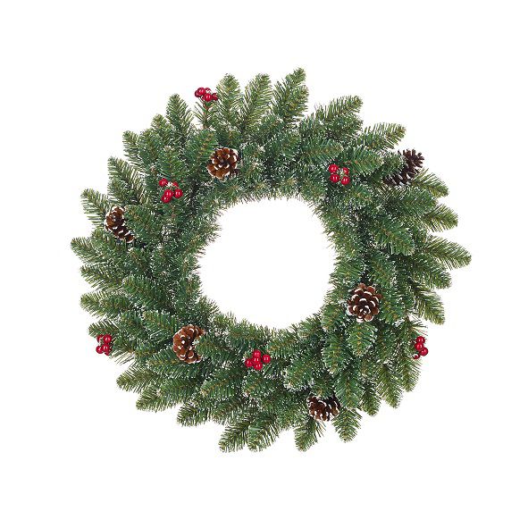 

Венок декоративный Creston Frosted 35 см Black Box Trees (8718861152982)