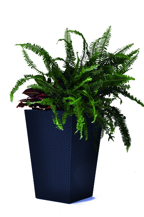 

Горшок для цветов Medium Rattan Planter серый Keter