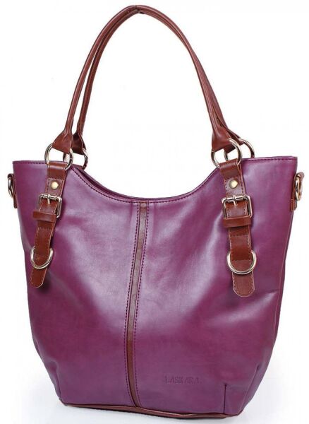 

Cумка из кожзаменителя LASKARA LK10186-plum