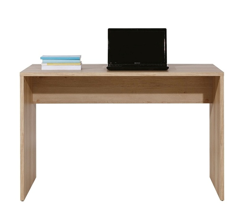 

Стол письменный в детскую, кабинет из ламинированной ДСП Айго бук песочный Сокме