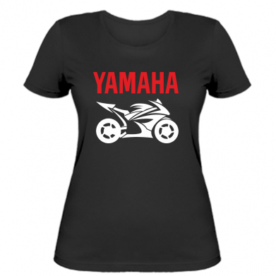 

Женская футболка Stedman Yamaha Bike XL Черный