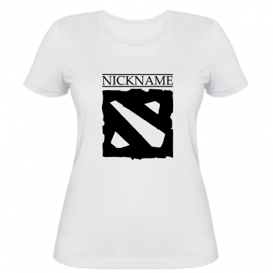 

Женская футболка Stedman Nickname Dota XS Белый