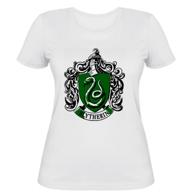 

Женская футболка Stedman Slytherin  Белый, Женская футболка Stedman Slytherin XL Белый