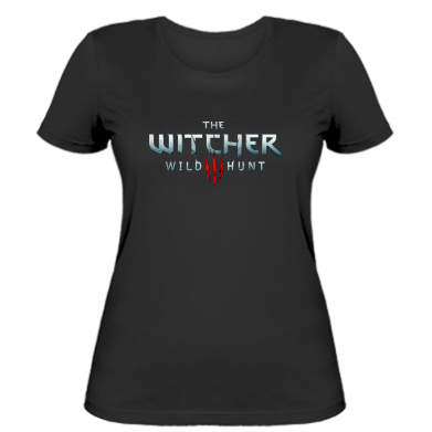 

Женская футболка Stedman Witcher Logo  Черный, Женская футболка Stedman Witcher Logo S Черный