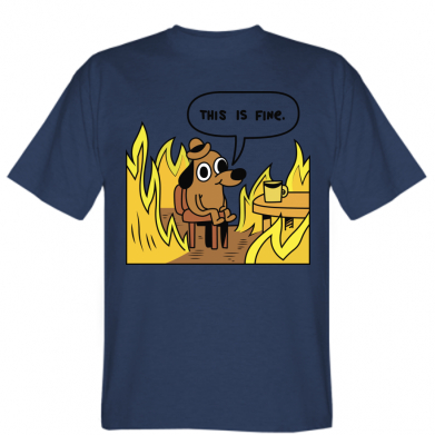 

Мужская футболка Stedman This is fine  Темно-синий, Мужская футболка Stedman This is fine XL Темно-синий