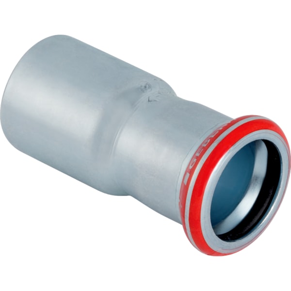 

Переход Geberit Mapress из углеродистой стали, с гладким концевиком d 42х35 (22318)