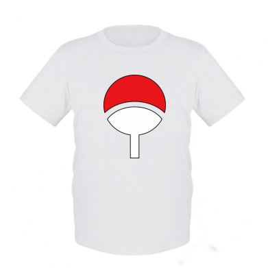 

Детская футболка для мальчиков Stedman Uchiha symbol XS Белый