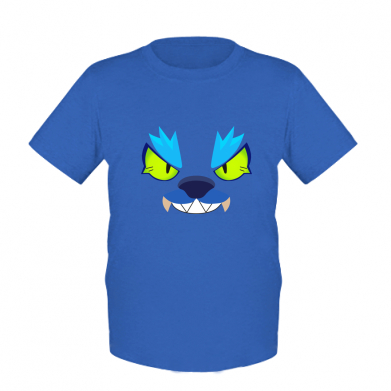 

Детская футболка для мальчиков Stedman Brawl stars face warewolf L Синий