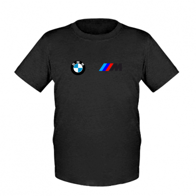 

Детская футболка для мальчиков Stedman BMW M M Черный