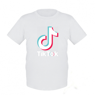 

Детская футболка для мальчиков Stedman Tiktok logo XL Белый