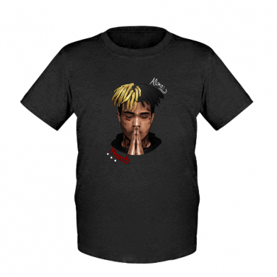 

Детская футболка для мальчиков Stedman XXXTentacion Alone S Черный