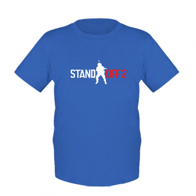 

Детская футболка для мальчиков Stedman Standoff 2 logo character M Синий