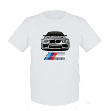 

Детская футболка для мальчиков Stedman BMW M Power Car L Белый
