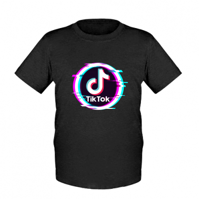 

Детская футболка для мальчиков Stedman Tik tock glitch ring XL Черный