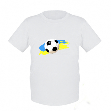 

Детская футболка для мальчиков Stedman Football of Ukraine XL Белый