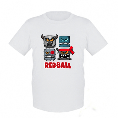 

Детская футболка для мальчиков Stedman Red ball heroes M Белый