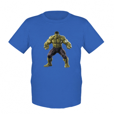 

Детская футболка для мальчиков Stedman Incredible Hulk L Синий