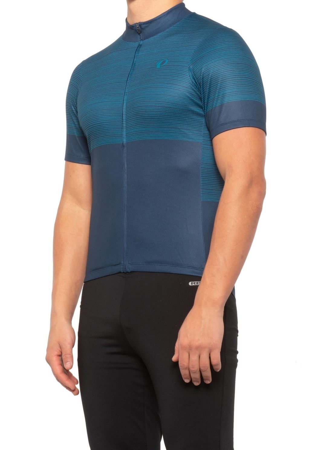 

Велоджерси мужская Pearl Izumi SELECT LTD Full-Zip Cycling Jersey Navy/Teal - UPF 50+ S (велофутболка)