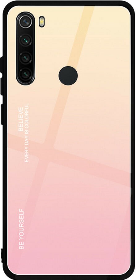 

Панель BeCover Gradient Glass для Xiaomi Redmi Note 8T Yellow-Pink