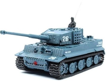 

Танк микро на р/у со звуком "Tiger", 1:72, серый - Great Wall Toys (20-183255)