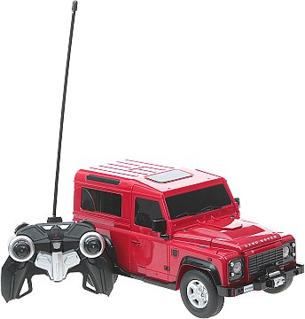 

Игрушка трансформер на радиоуправлении Land Rover Defender, вишневая - MZ (20-535079)