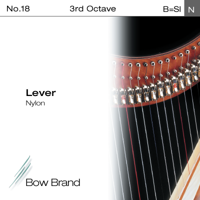 

Струна B3 для арфы Bow Brand Lever Artists Nylon LN-18B3
