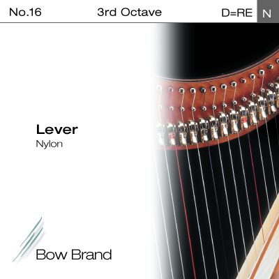 

Струна D3 для арфы Bow Brand Lever Artists Nylon LN-16D3