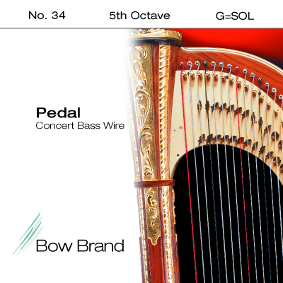 

Струна G5 для арфы Bow Brand Pedal Wires Tarnish Resistant PW-34G5T