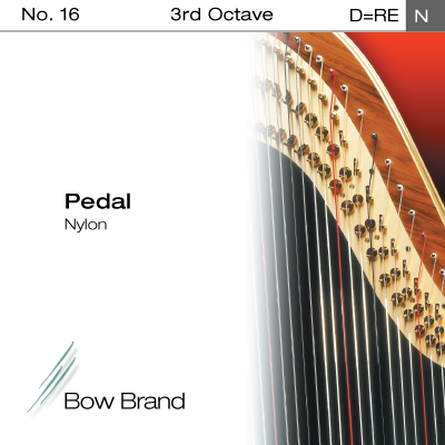 

Струна D3 для арфы Bow Brand Pedal Artists Nylon PN-16D3
