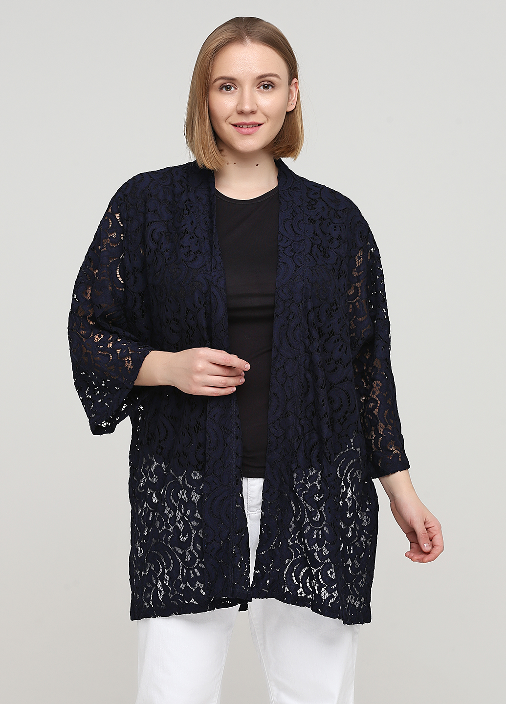 

Кардиган H&M L/XL Темно-синий 25-0792