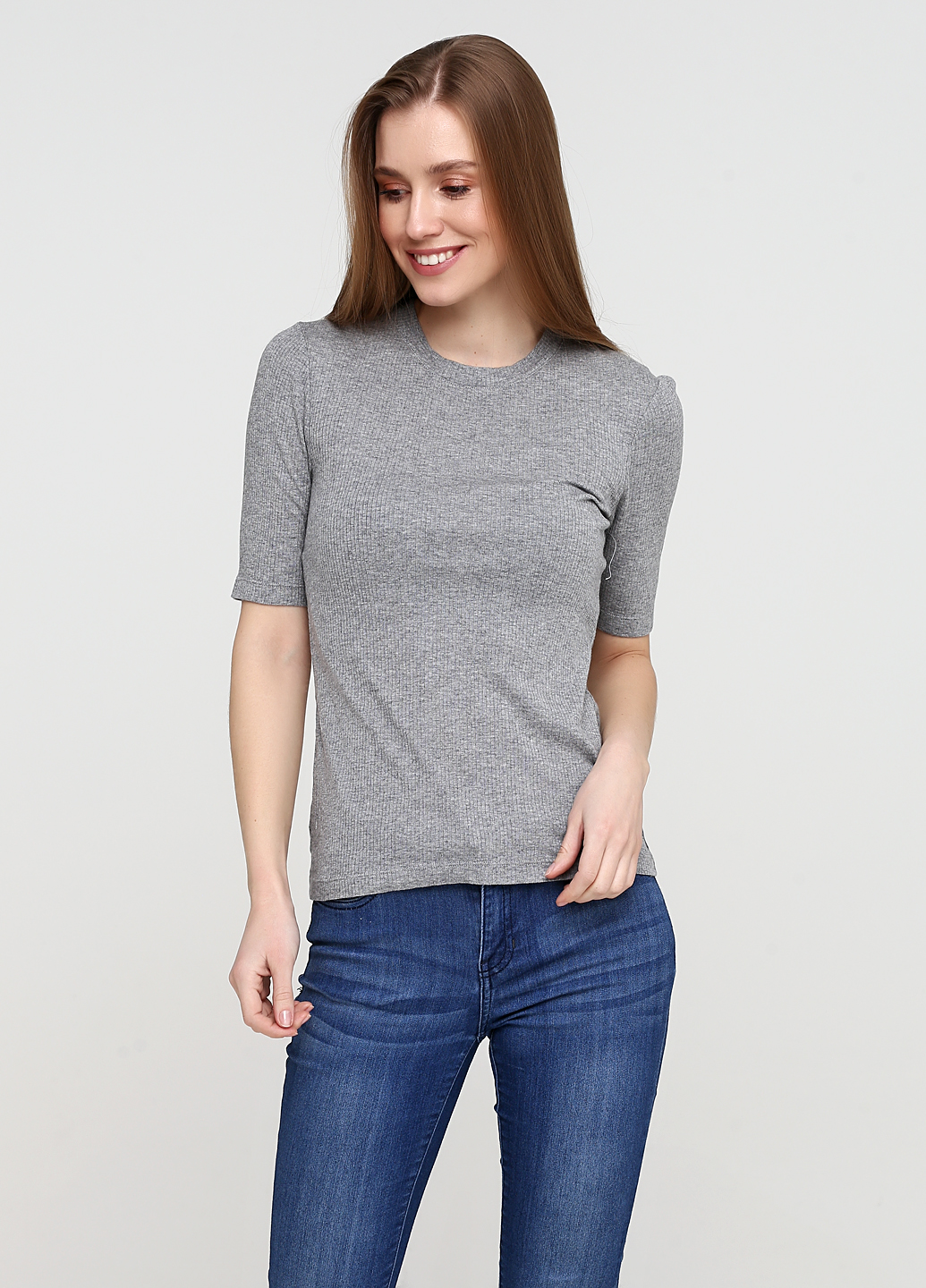

Футболка H&M 38 Серый 25-0827