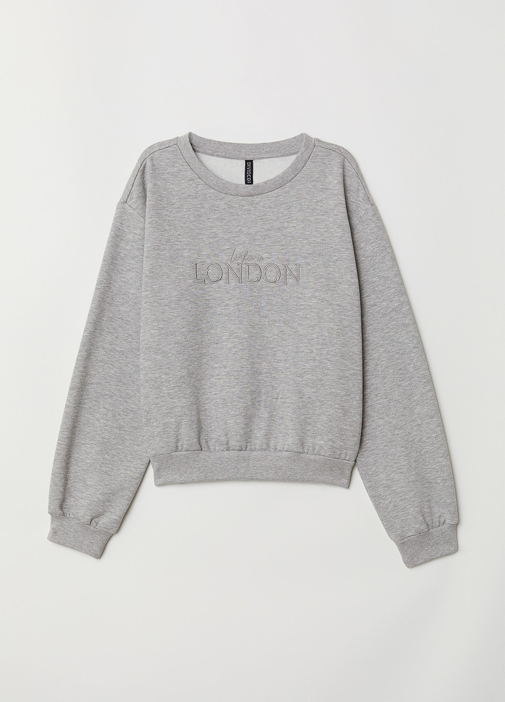 

Свитшот H&M M Серый 0657497_london_01