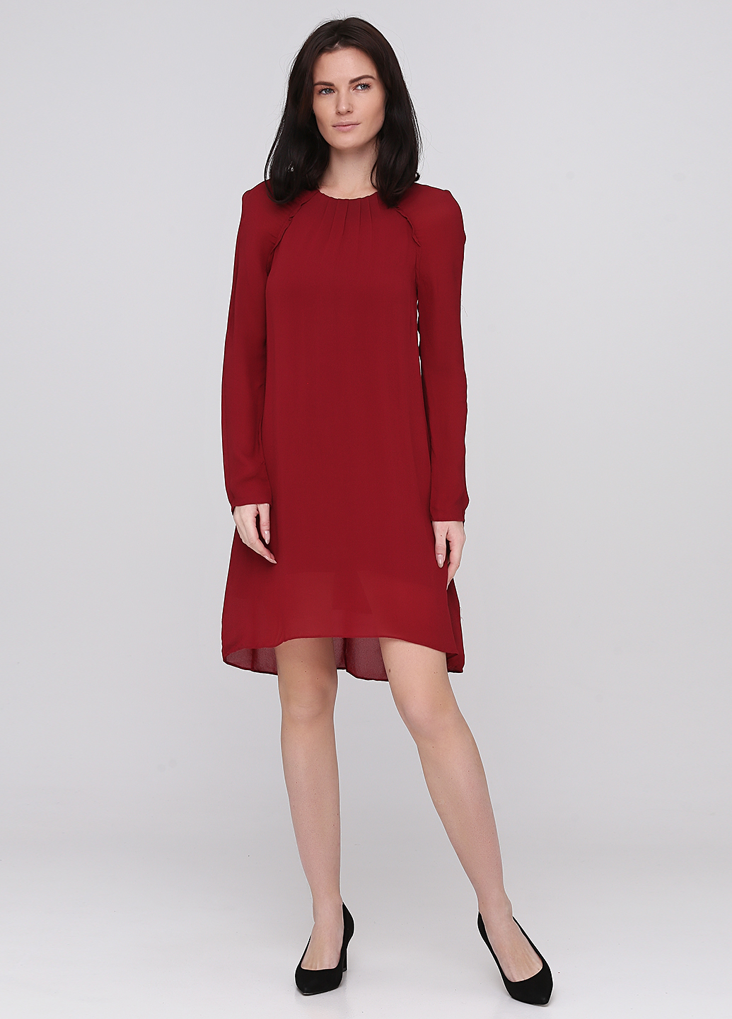 

Платье Care Label  Бордовый 0419971, Платье Care Label 32 Бордовый 0419971