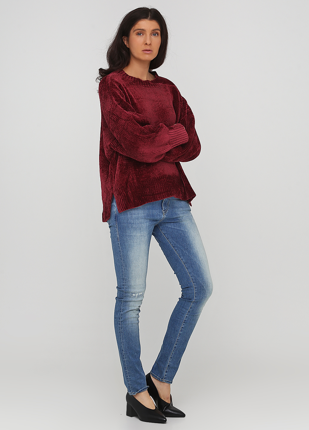 

Джинсы H&M W33L32 Синий 0101255_син.дж