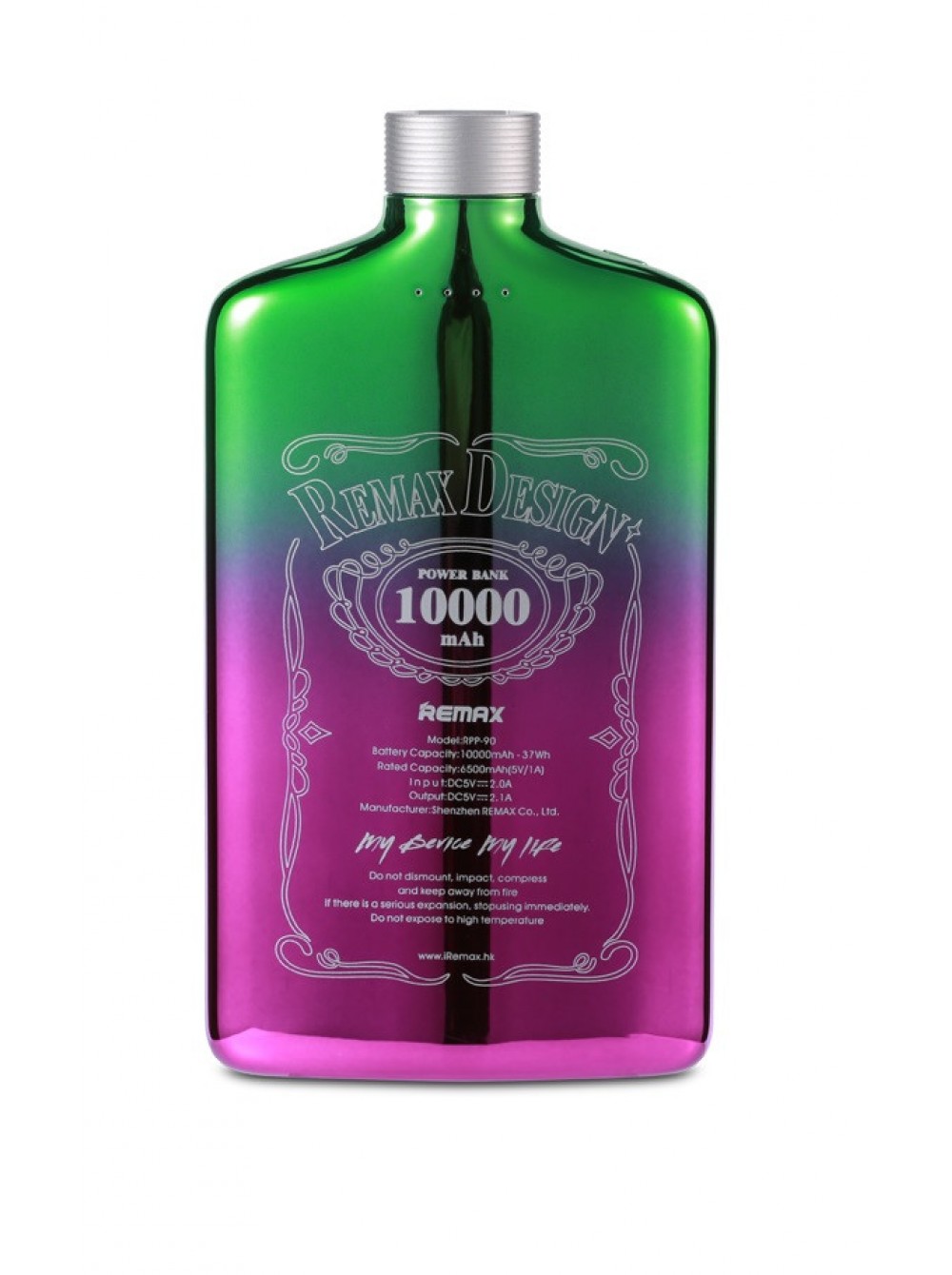 

УМБ Remax Jeni Series RPP-90 10000 mAh |2USB.2.1A| Purple