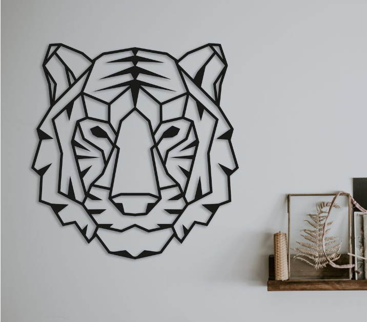 

Картина из дерева DecArt Tiger 62x60 см