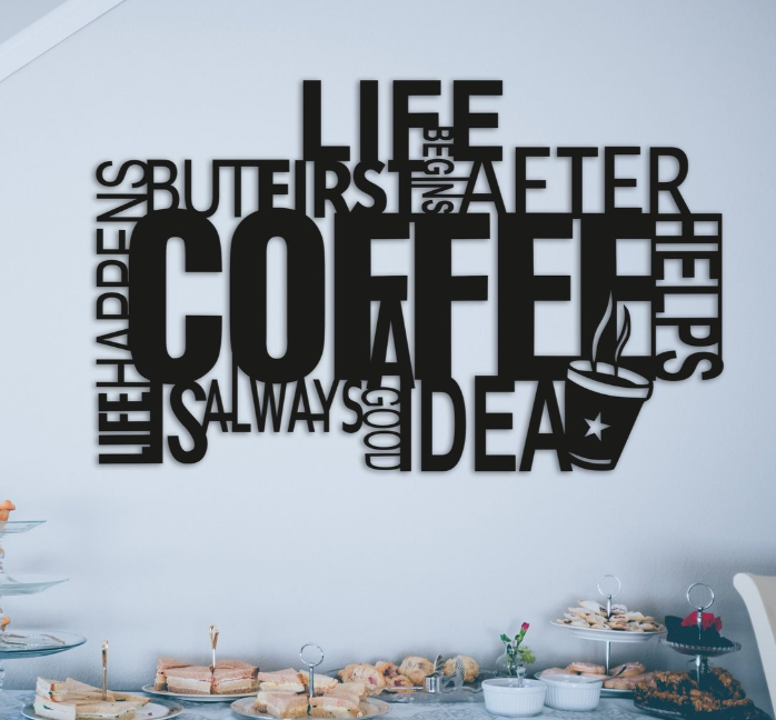 

Картина из дерева DecArt Coffee Good 90x90 см