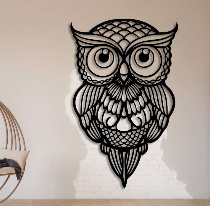 

Картина из дерева DECART Owl 118x75 см