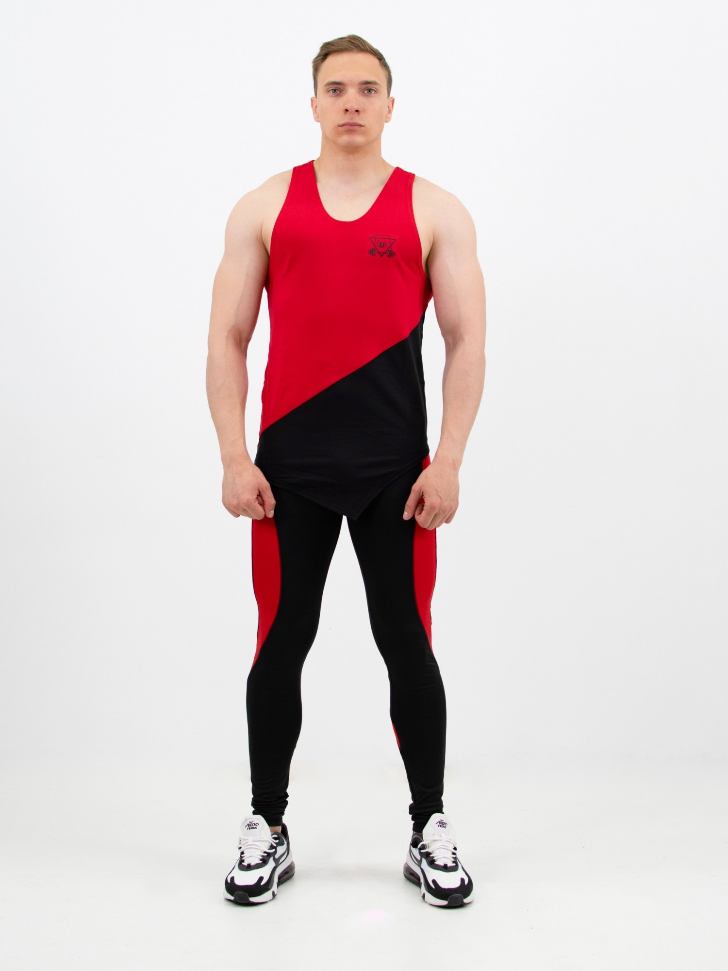 

Мужской спортивный комплект fitU Pulse b-red 2.0  Красно-черный, Мужской спортивный комплект fitU Pulse b-red 2.0 M Красно-черный