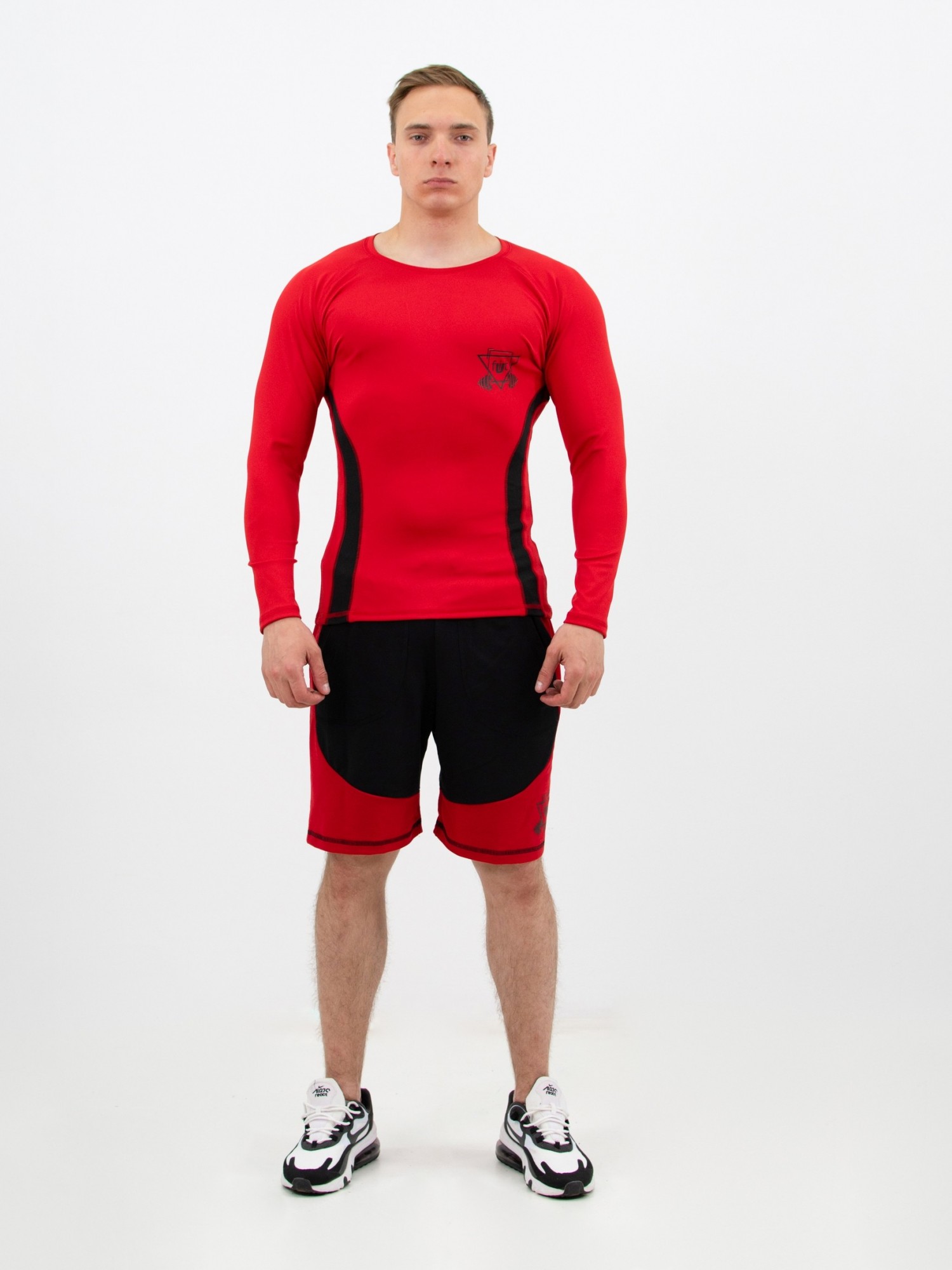 

Мужской спортивный комплект(Рашгард+шорты) fitU Rush b-red 1.1  Красный, Мужской спортивный комплект(Рашгард+шорты) fitU Rush b-red 1.1 L Красный