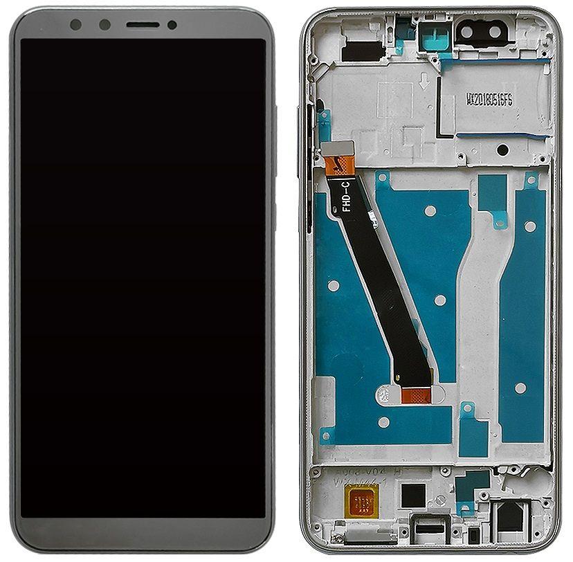 

Дисплей для Huawei Honor 9 Lite Dual Sim (LLD-L31) с сенсором серый и рамкой
